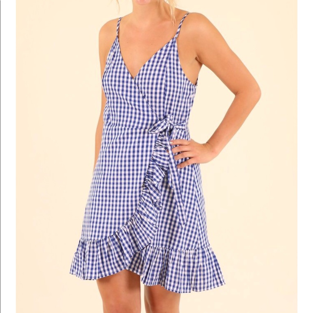 Entro checker dress NWT